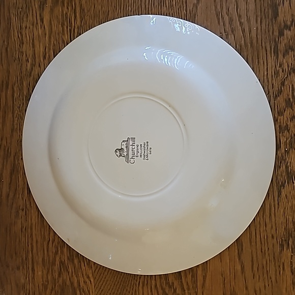 Churchill England Willow Platter 10 1/4 - Picture 2 of 3